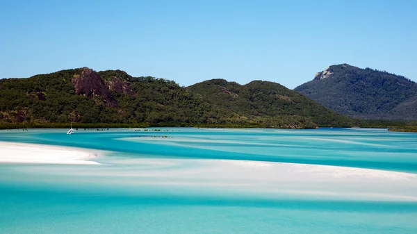 Whitehaven beach antenn — Stockfoto