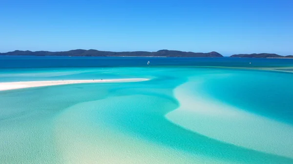 Whitehaven strand whitsundays — Stockfoto