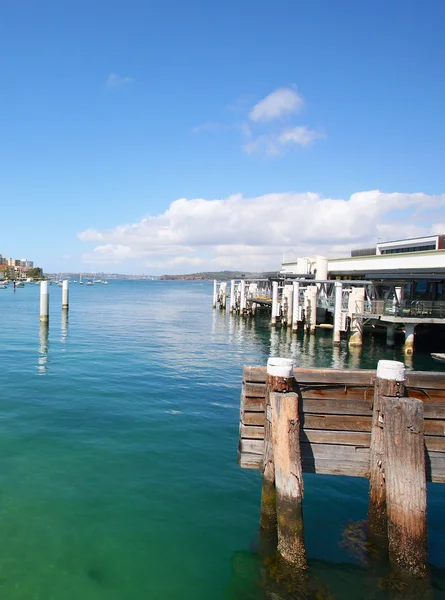 Manly Beach Ferry Wharf — Stock Photo, Image