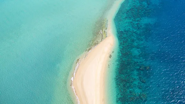 Fundo tropical da ilha — Fotografia de Stock