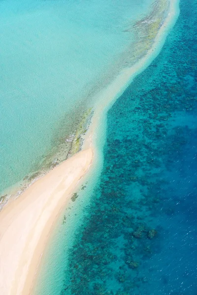 Isla Tropical Aérea — Foto de Stock