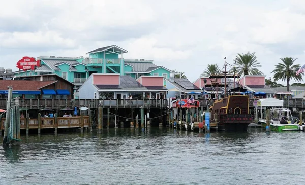 Madeira Beach Florida Estados Unidos Noviembre 2021 Los Restaurantes Barcos — Foto de Stock