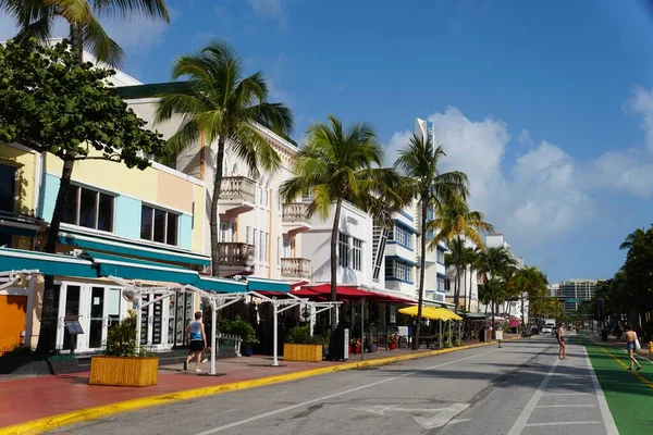 South Beach Miami Florida Usa Februar 2022 Das Strandhotel Und — Stockfoto