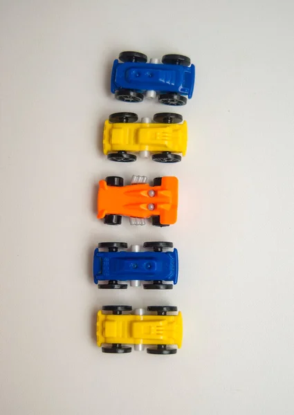 Toy Cars Children Colorful — Stock fotografie