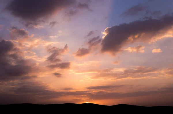 Desert sunrise — Stock Photo, Image