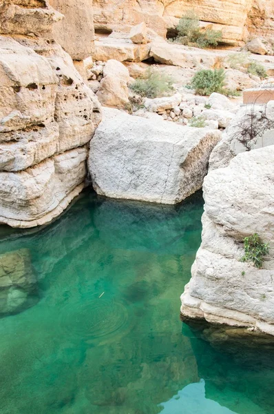 Water flowing through a valley — Stock Photo, Image