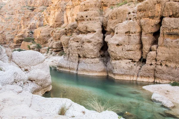 Water flowing through a valley — Stock Photo, Image