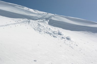 Snowslide clipart