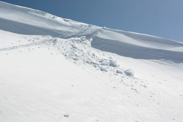 Scivolo di neve — Foto Stock