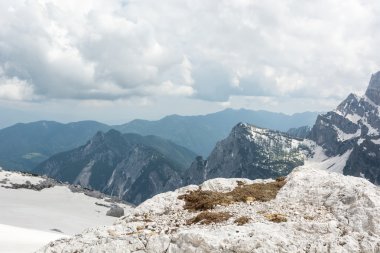 dağ sırtı havadan görünümü