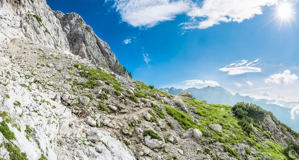 Panorama da montanha — Fotografia de Stock