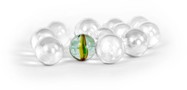 Different marbles