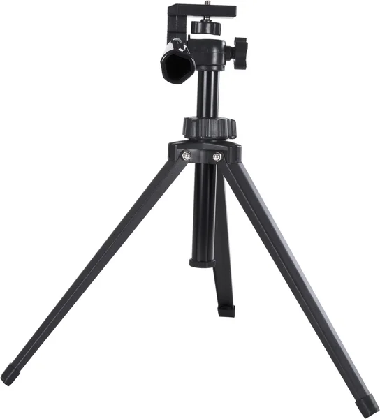 Tabletop tripod with clipping path — Stock Photo, Image