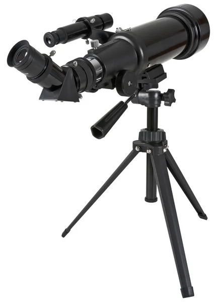 Astronomy telescope with tripod — Stock Photo, Image