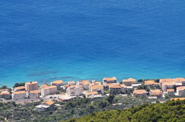 Denizde küçük bir kasaba