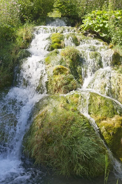 Uzun şelale detay — Stok fotoğraf