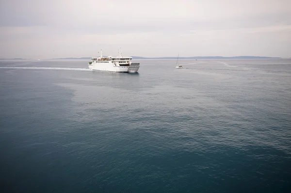 Ferry at sea — Stock Photo, Image