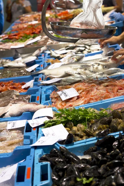 Mercado de Palamos — Fotografia de Stock