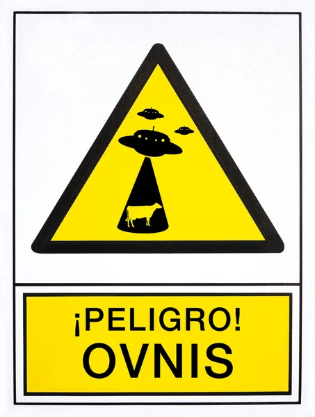 Ufo 信号を警告 — ストック写真