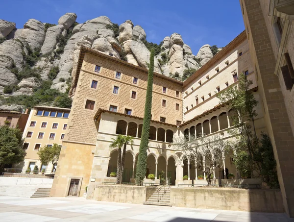 Monasterio en Montserrat — Foto de Stock