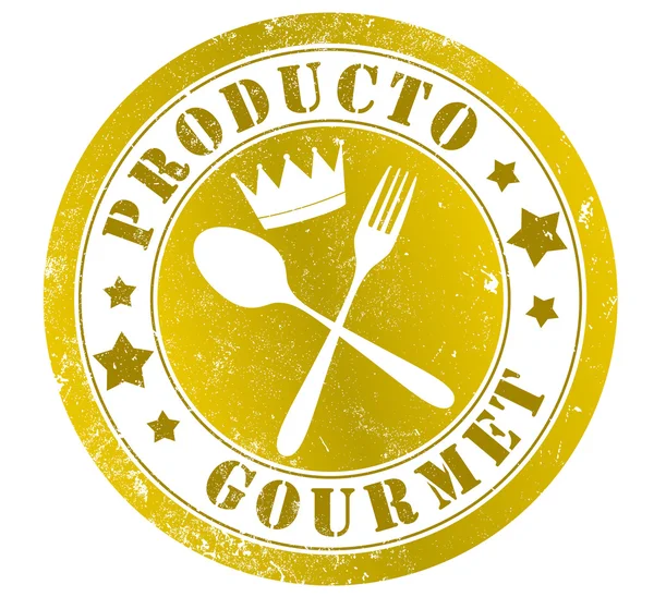 Carimbo do produto gourmet — Fotografia de Stock