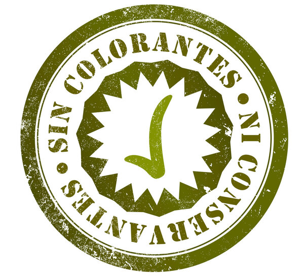 without additives stamp