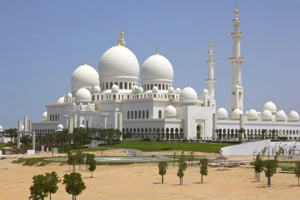 Mezquita de Abu Dhabi — Foto de Stock