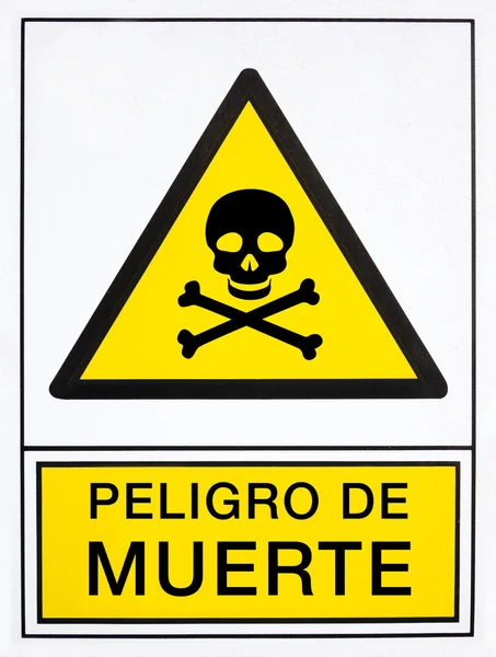 Danger signal — Stockfoto