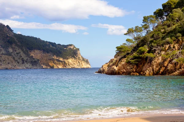 Costa de Aigua Blava em Begur — Fotografia de Stock