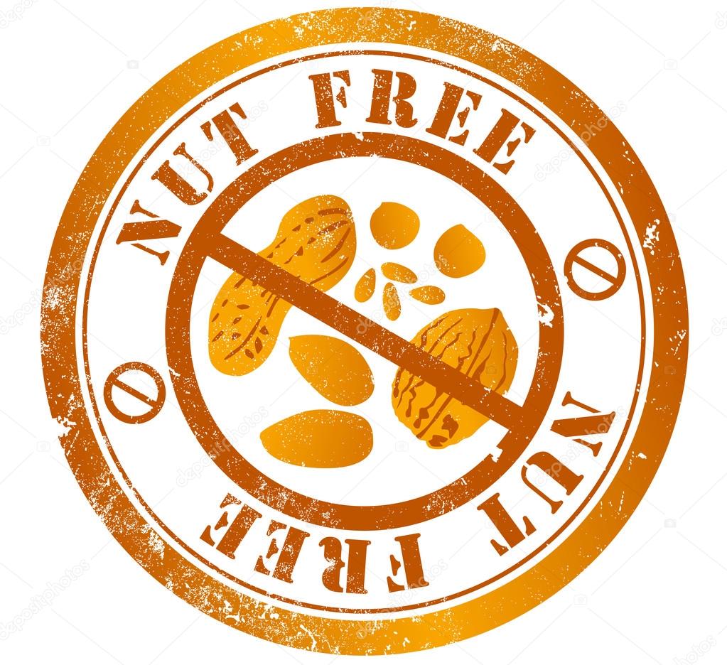 nut free stamp
