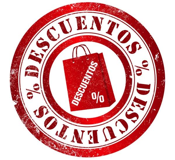 Discounts stamp — Stock Photo, Image