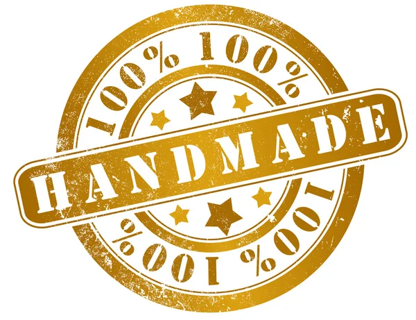 100 handgemachte Marken — Stockfoto