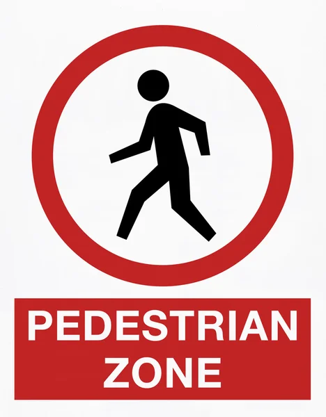 Pedestrian zone — Stock Photo, Image