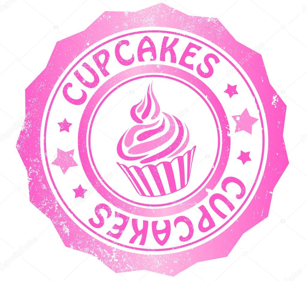Cupcake stamp