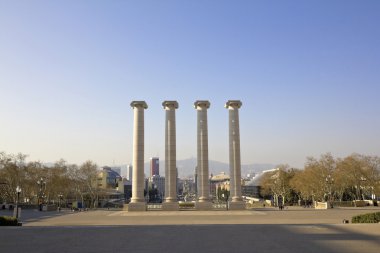 dört sütun, barcelona