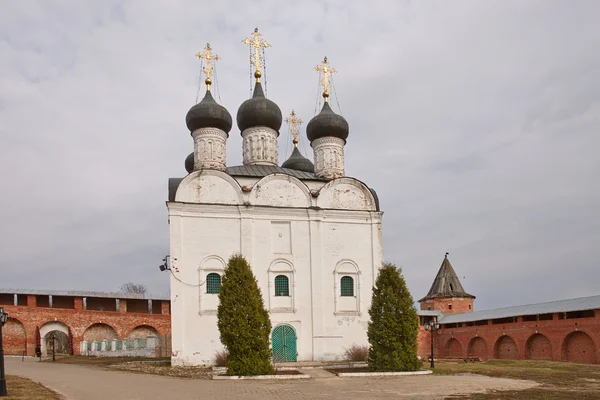 Древние православные храмы Зарайска — стоковое фото