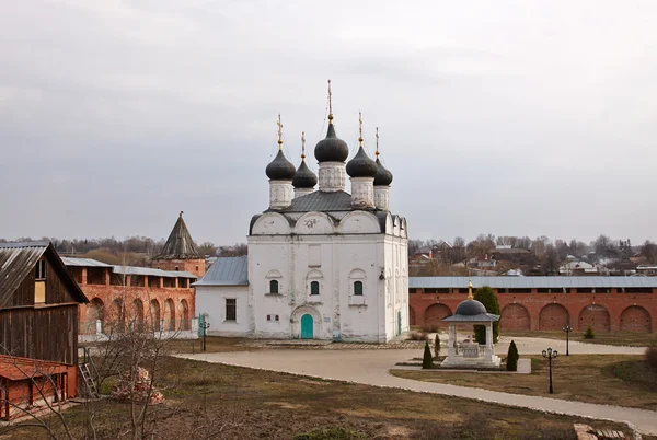 Zabytkowe kościoły prawosławne w zaraysk — Zdjęcie stockowe