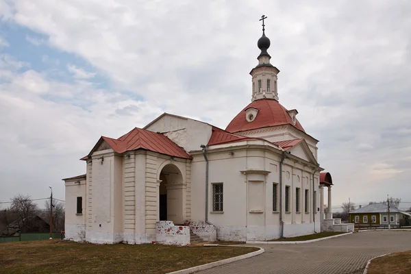 Big orthodox church in the ancient town Colomna — Stock Photo, Image