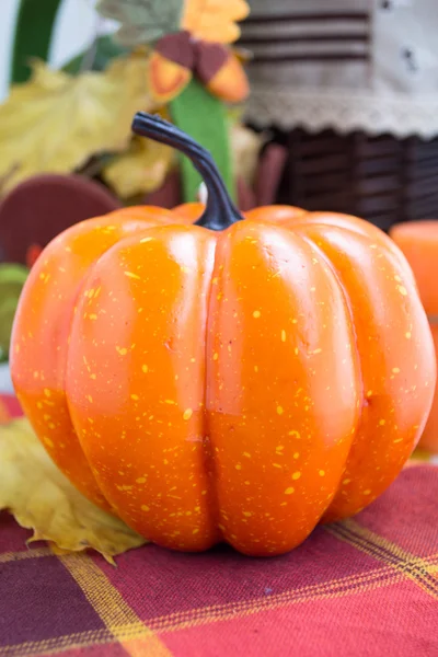 Pumpkin on a table — Stock Photo, Image