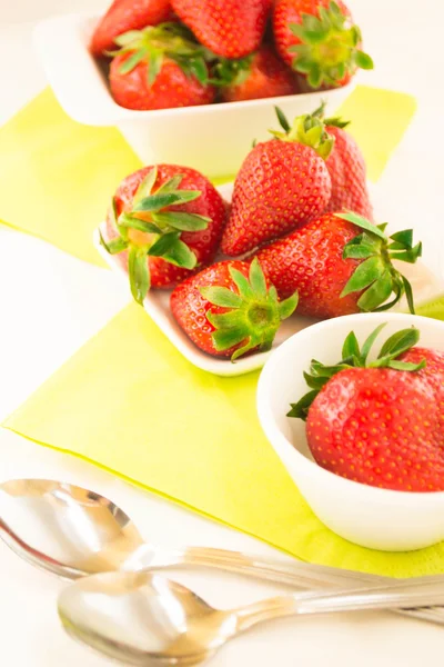 Fresas frescas — Foto de Stock