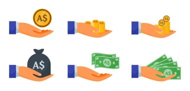 Avustralya Doları Para ve Para Seti Veriliyor