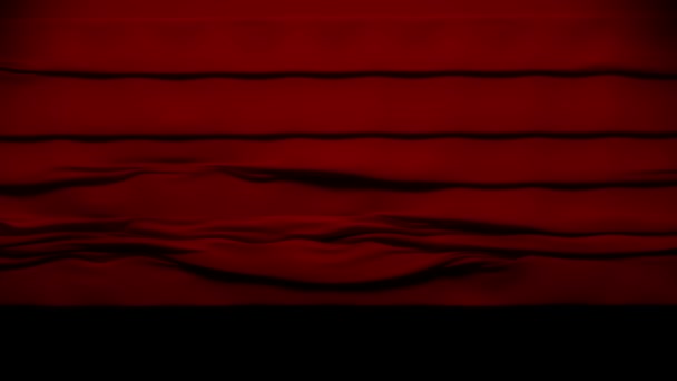Teatro cortina vermelha — Vídeo de Stock