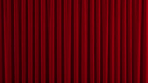 Rideau de théâtre rouge 