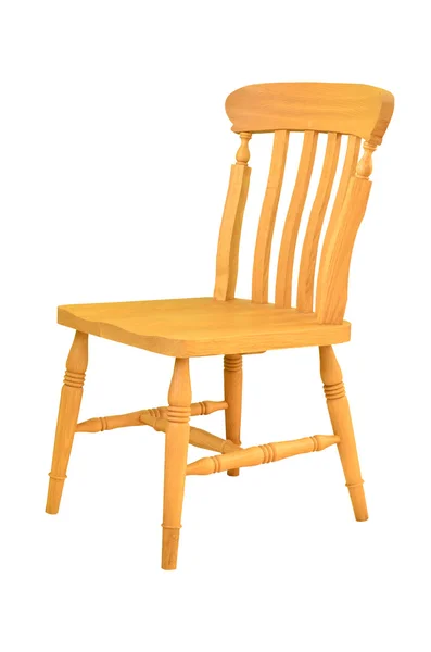 Wood chair isolated — Stock Photo, Image