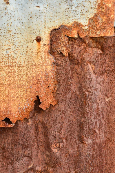 Rusty metal fundo — Fotografia de Stock