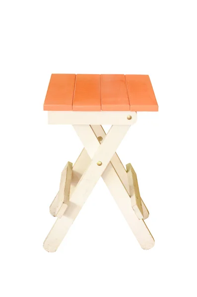Dřevěné židle, samostatný — Stock fotografie