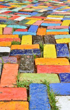 renkli tuğla