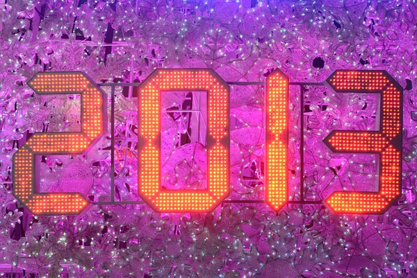 Празднование Нового 2013 года — стоковое фото