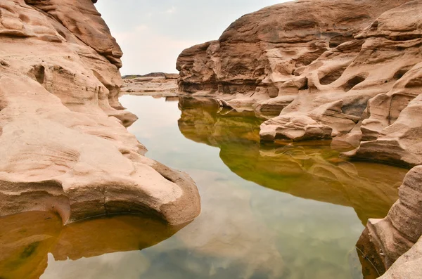 Vintage stone at Sam Phan Bhok Grand Canyon — Stock Photo, Image