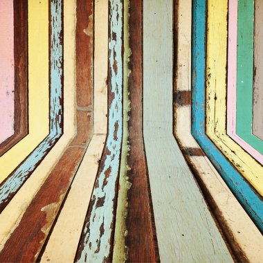 yaratıcı renkli ahşap arka plan